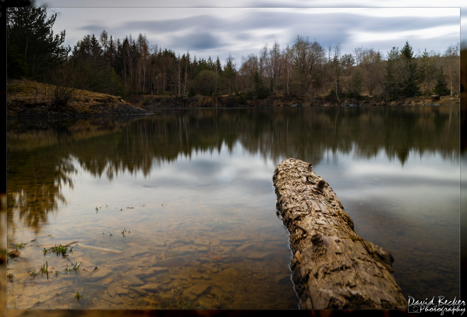 Spiegelung im Silbersee