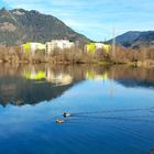 Spiegelung im Sonthofener See