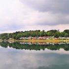 Spiegelung im Sorpesee im Sauerland