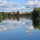 Spiegelung im Stadtsee