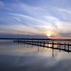 Spiegelung im Starnberger See