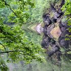 Spiegelung im steirischen Toplitzsee