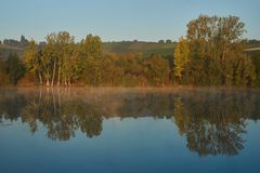 Spiegelung im Sulzfelder Baggersee