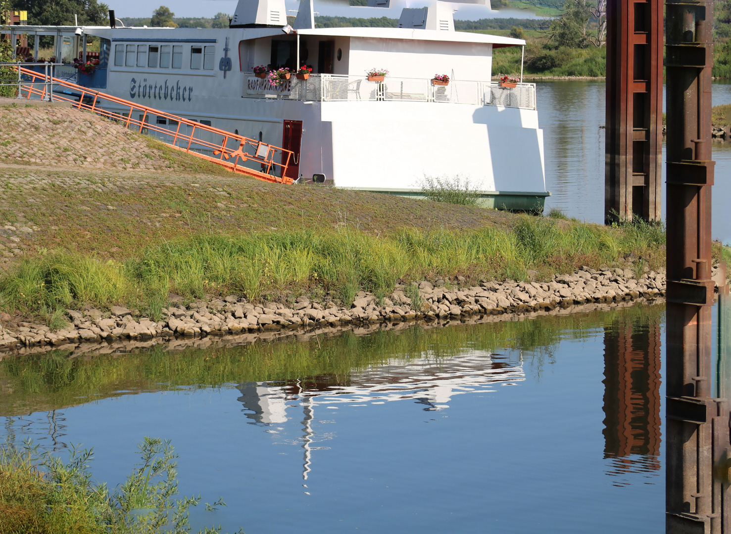 Spiegelung im Tanger