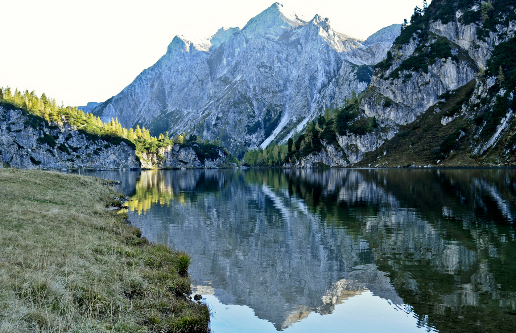 Spiegelung im Tappenkarsee