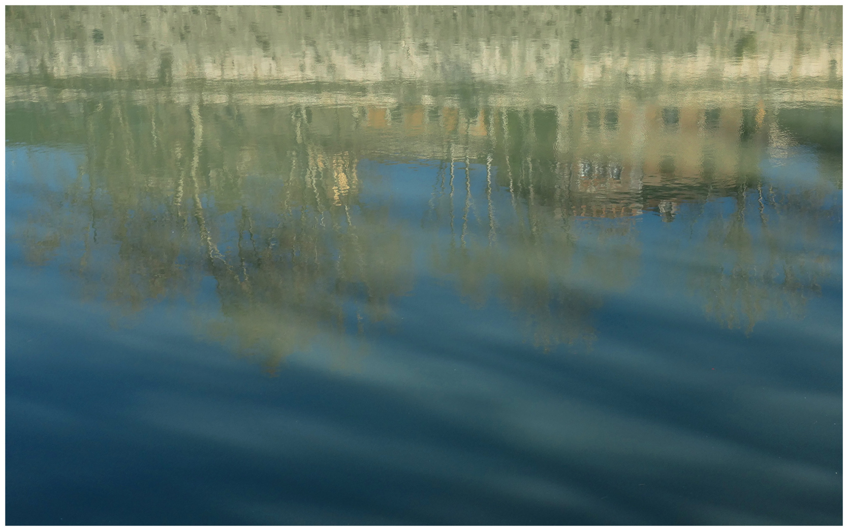 Spiegelung im Tiber