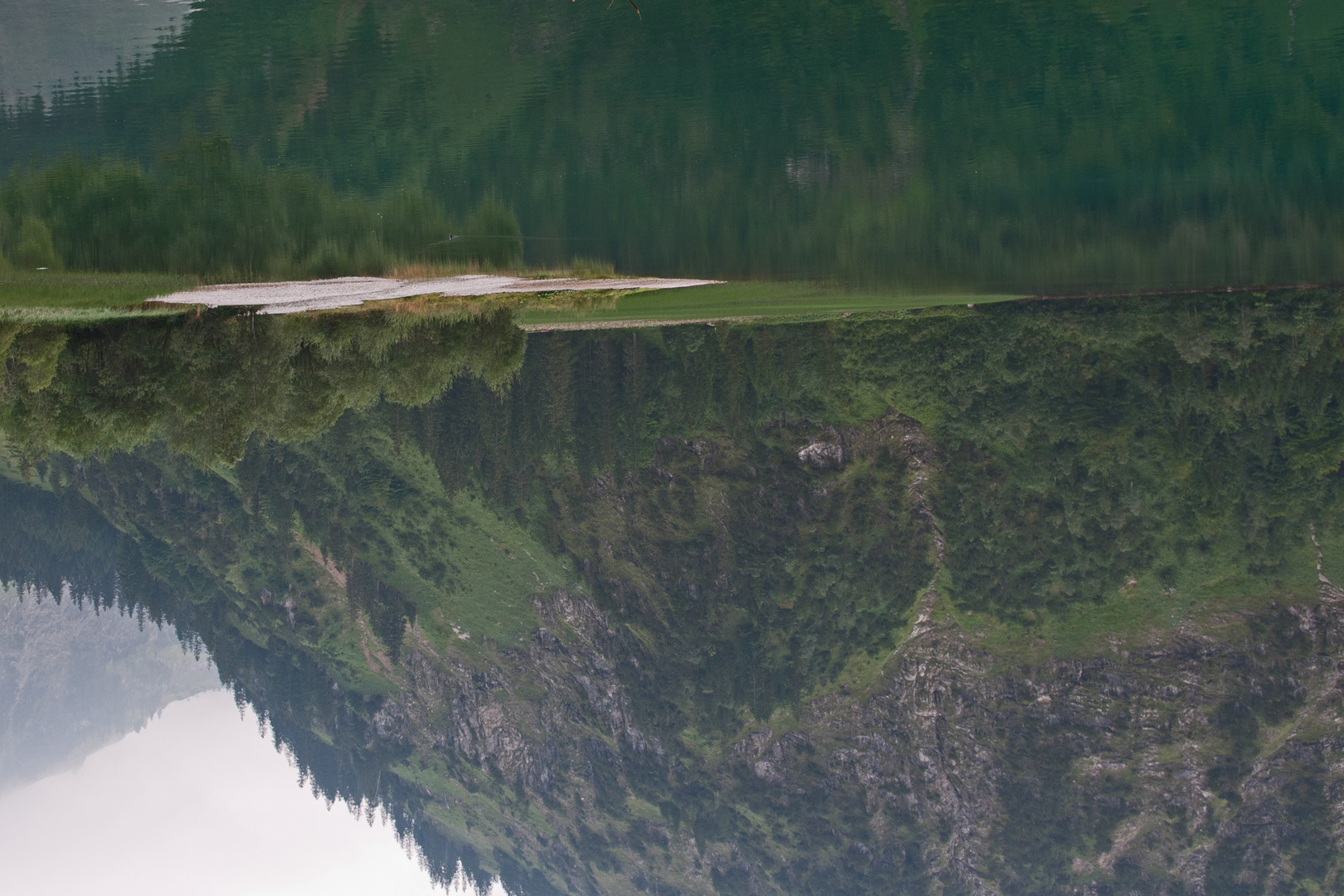 Spiegelung im Vilsalpsee