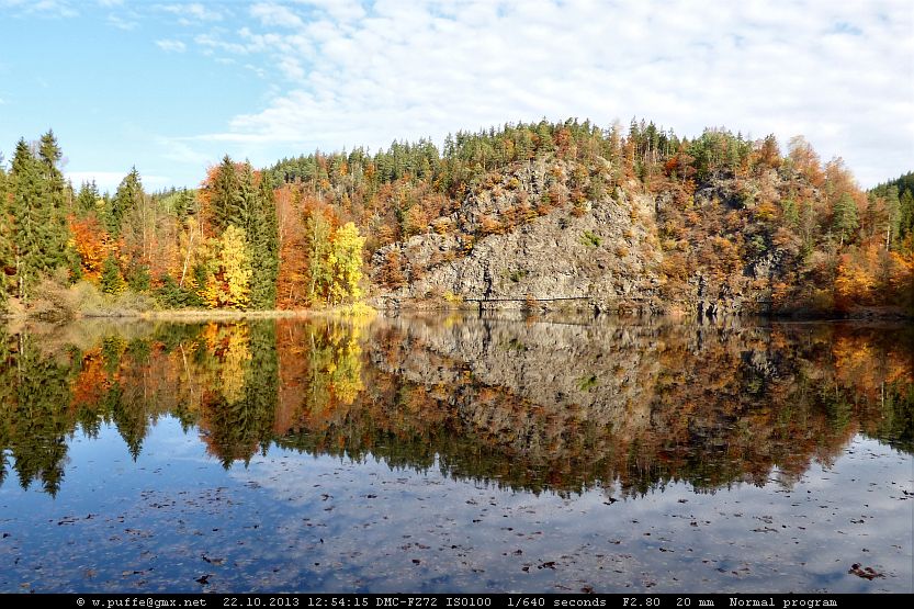 Spiegelung im Wasser