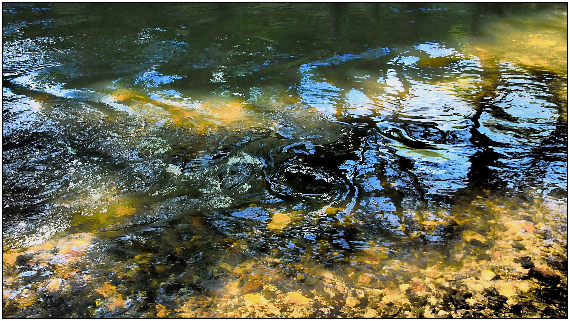 Spiegelung im Weißen Main