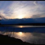 Spiegelung im Weißenstädter See