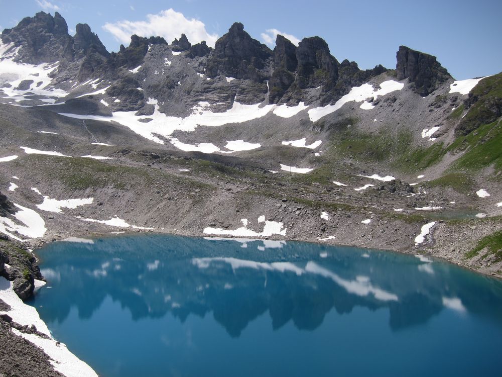 Spiegelung im Wildsee