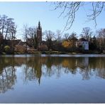 Spiegelung im Wörlitzer See