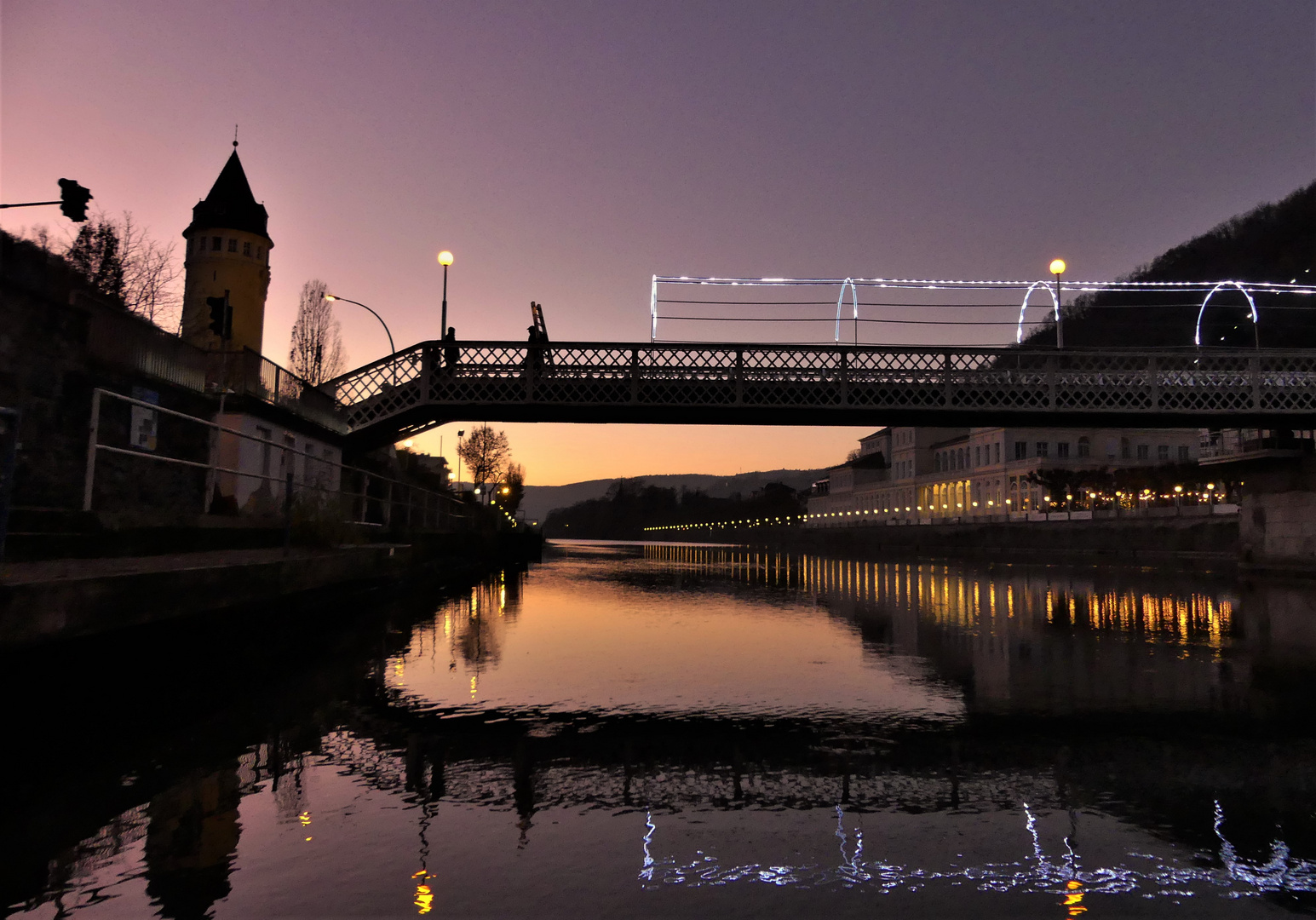 Spiegelung in Bad Ems