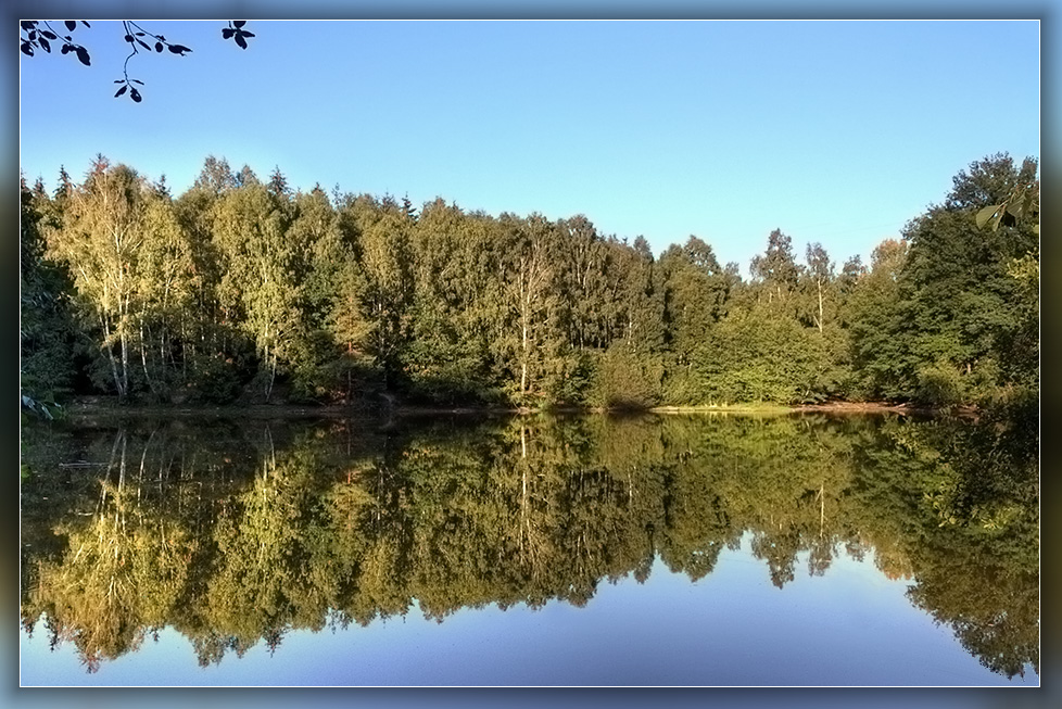 Spiegelung in der Abendsonne