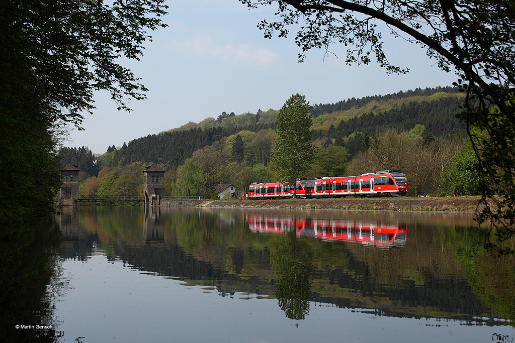 Spiegelung in der Agger