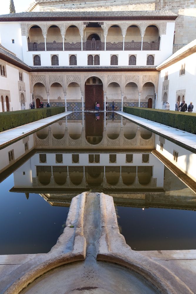 Spiegelung in der Alhambra