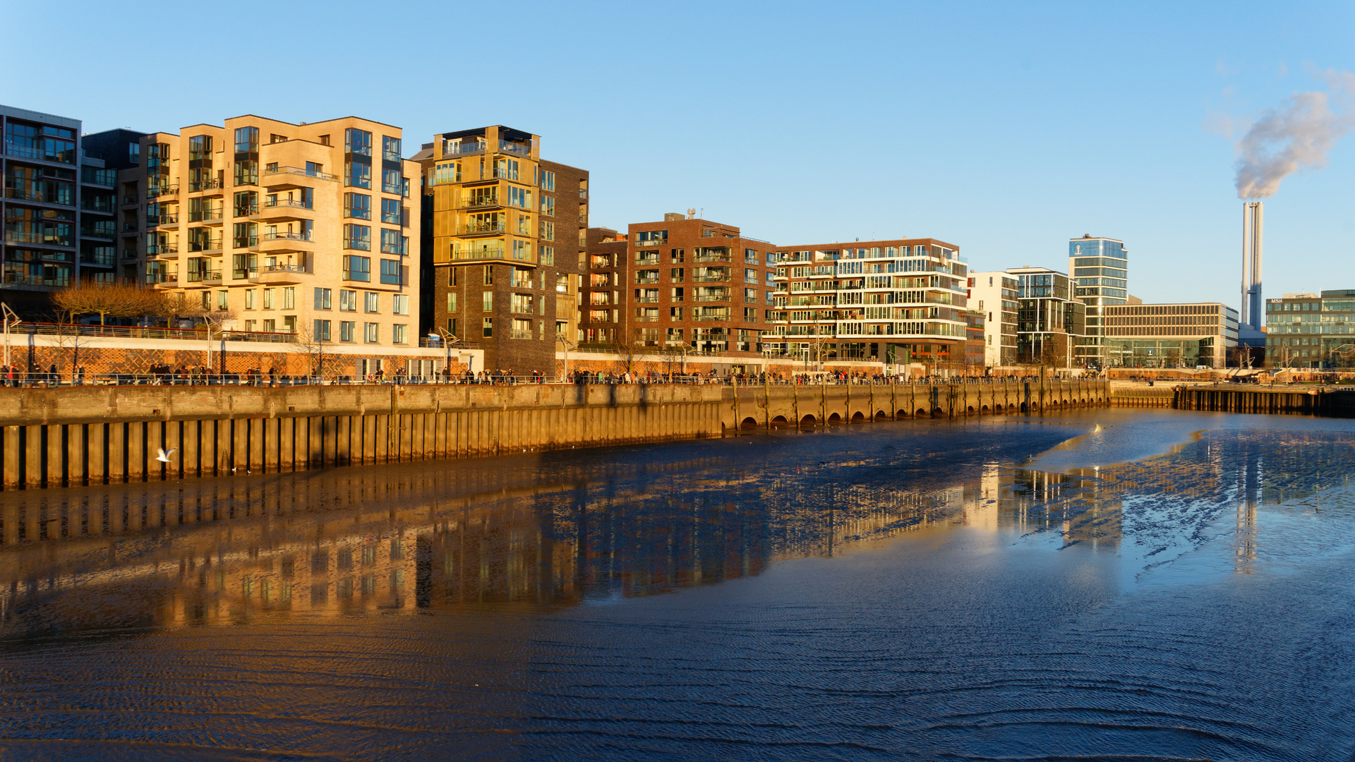 Spiegelung in der Hafencity