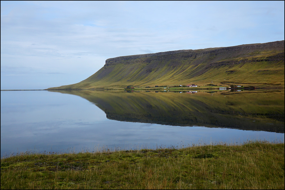 Spiegelung in der Lagune