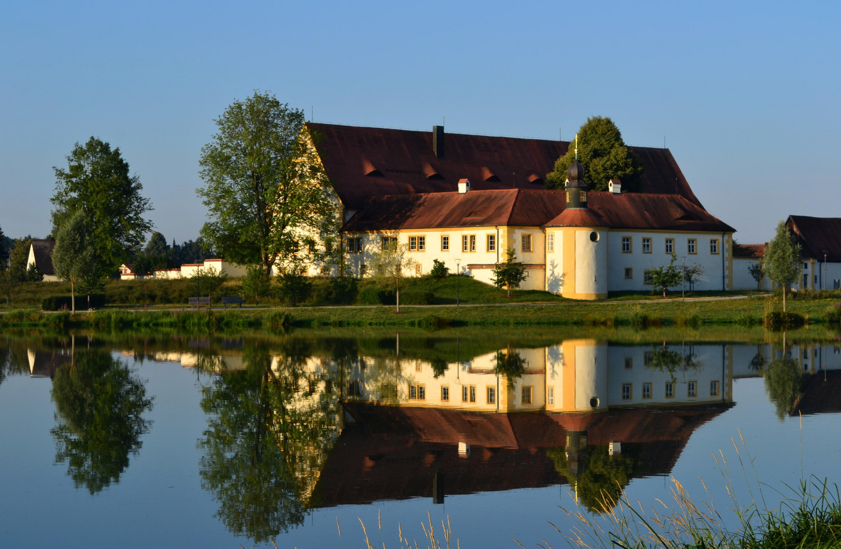 Spiegelung in der Morgensonne - 4. August 2015