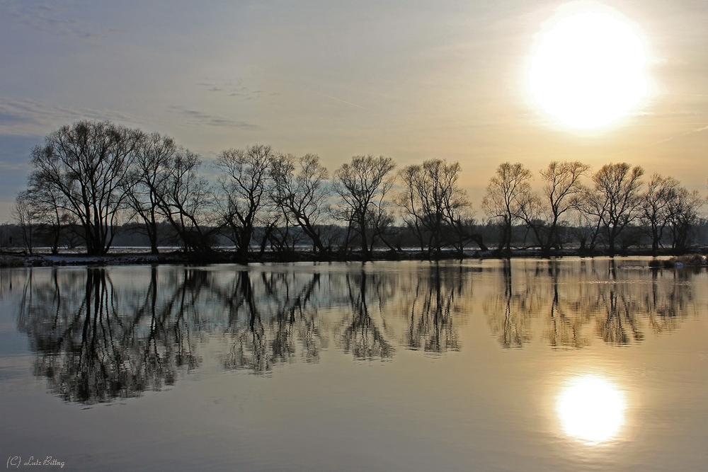 Spiegelung in der Mulde