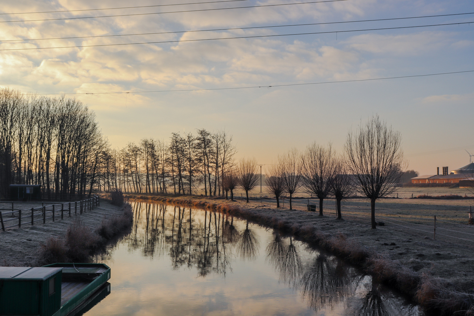 Spiegelung in der Niers