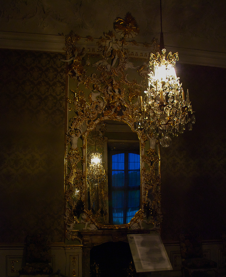 Spiegelung in der Residenz