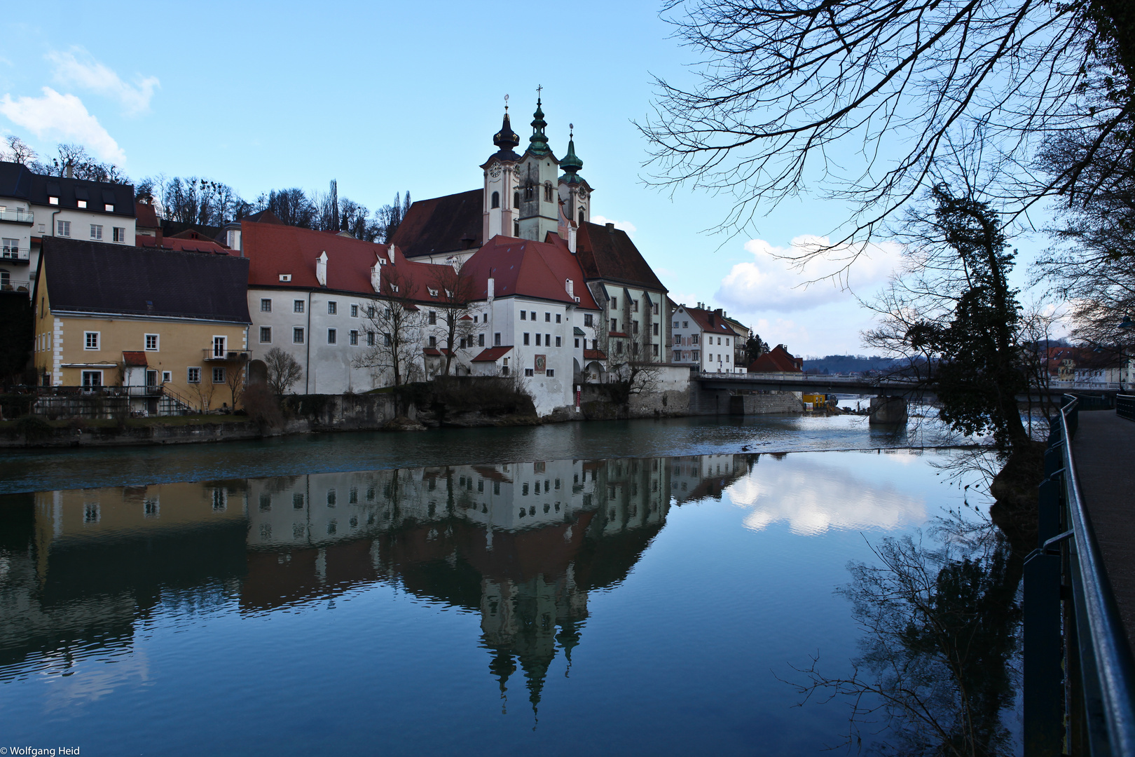 Spiegelung in der Steyr.