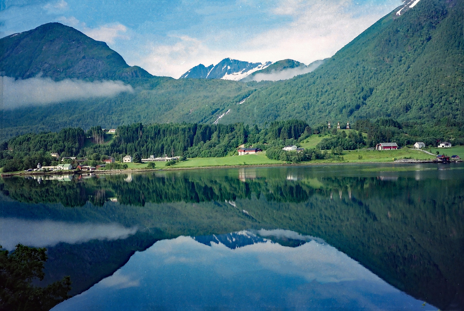 Spiegelung in einem See