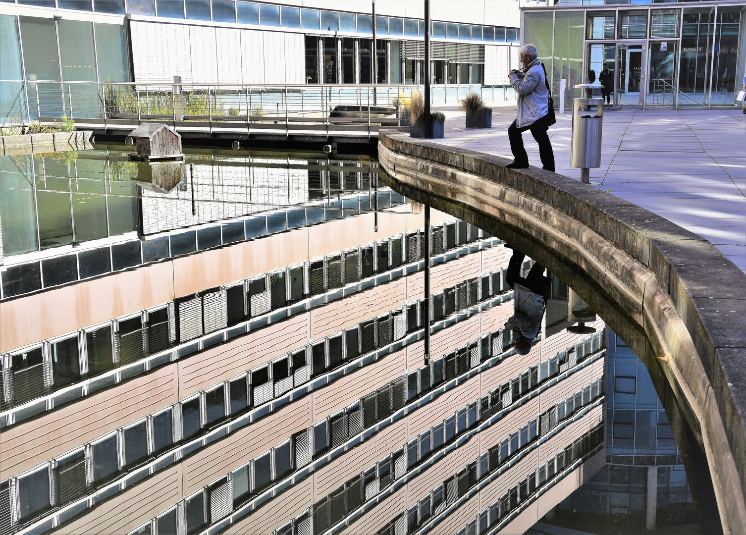 Spiegelung in Köln 