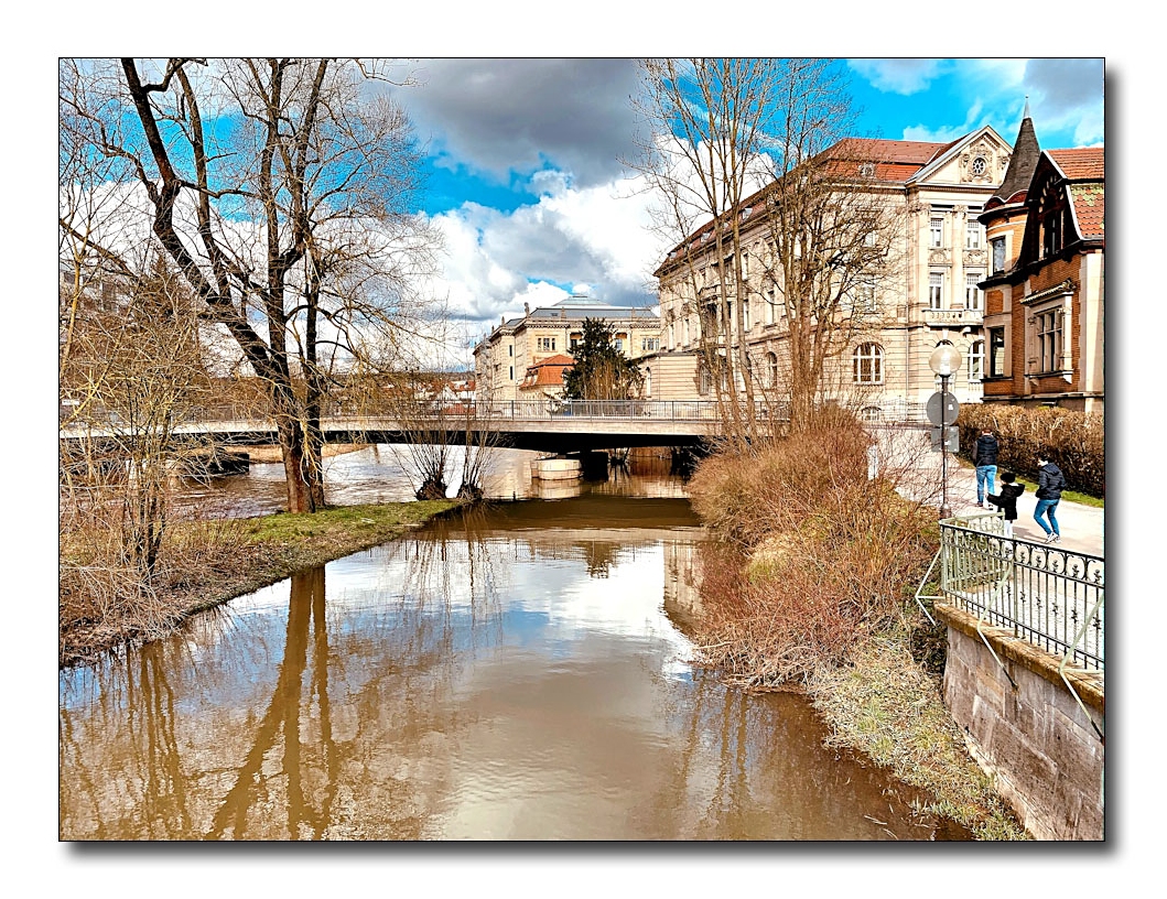 spiegelung in meiningen ...