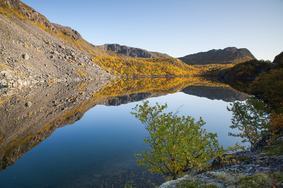 Spiegelung in Norwegen