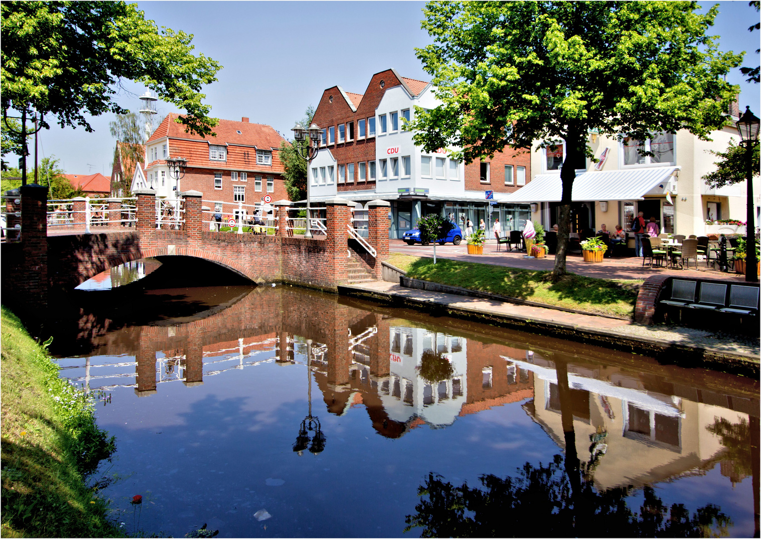 spiegelung in papenburg (1) ... 