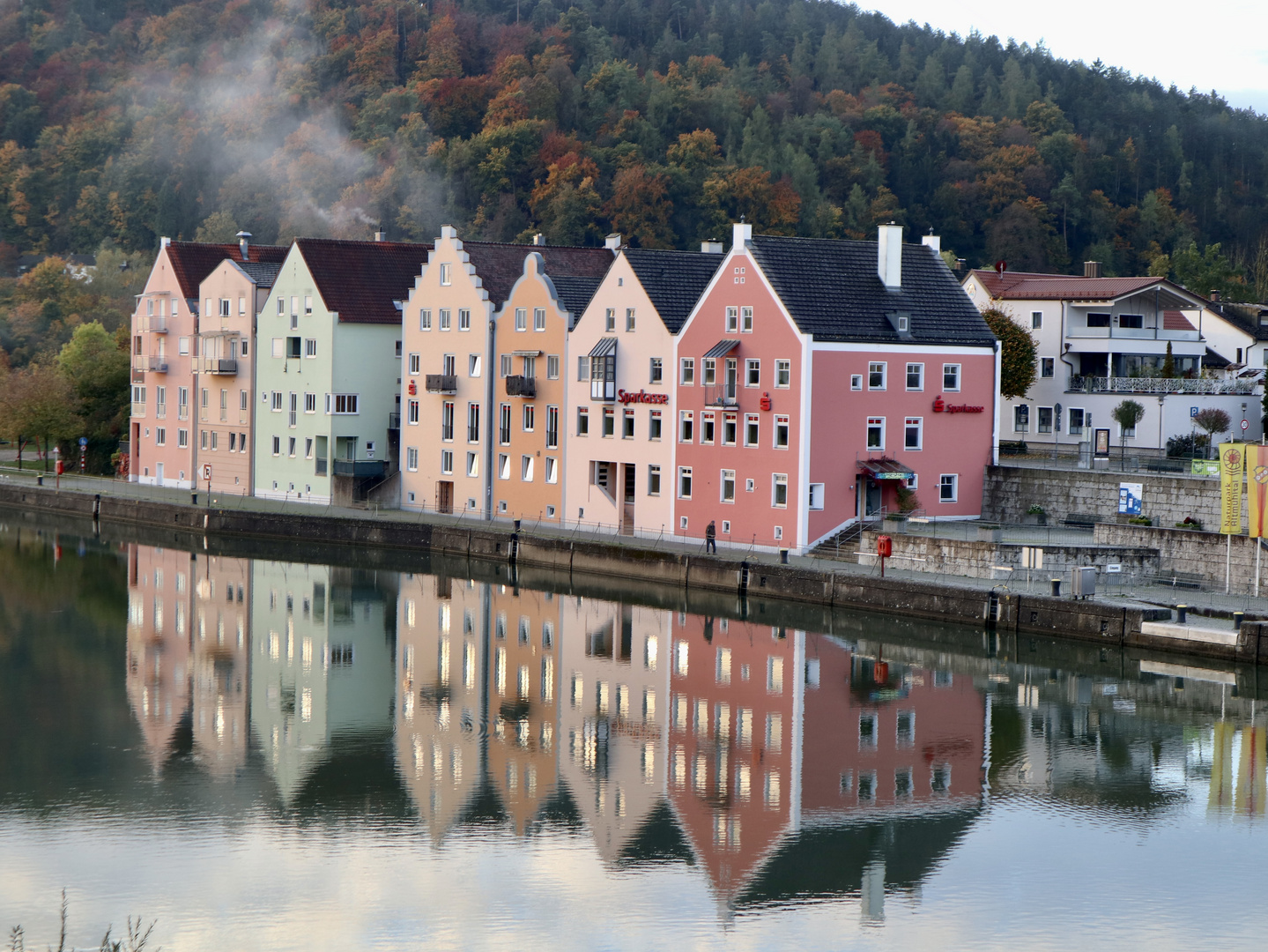 Spiegelung in Riedenburg……..