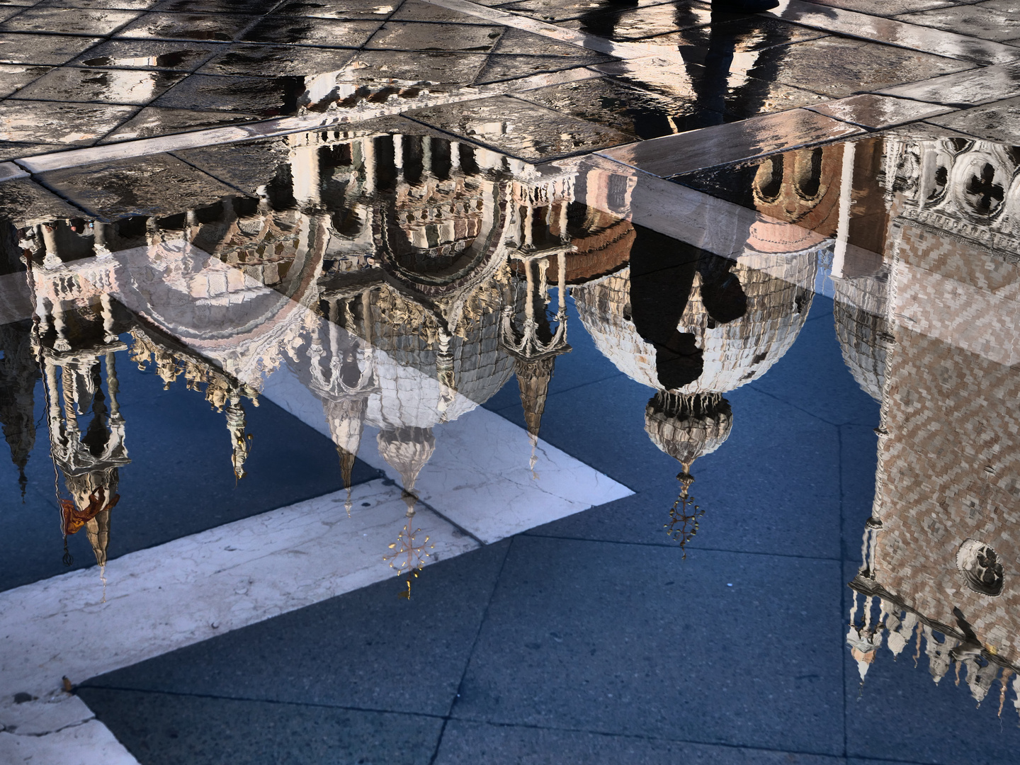 Spiegelung in Venedig