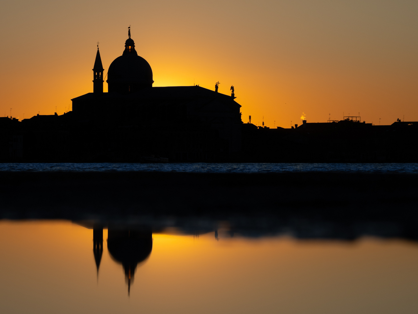 Spiegelung in Venedig