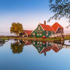 Spiegelung in Zaanse Schans