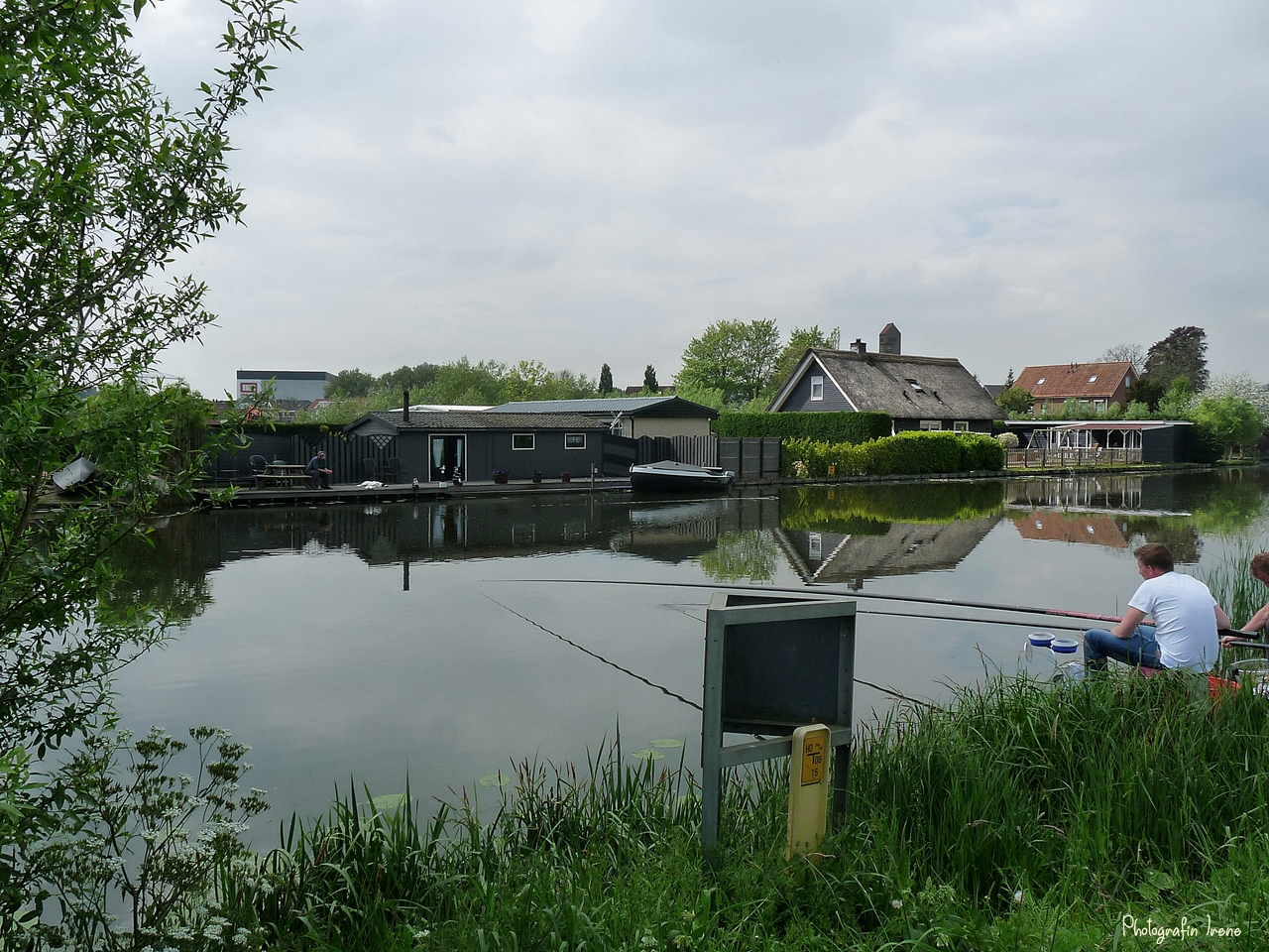 Spiegelung - Kinderdijk in Holland