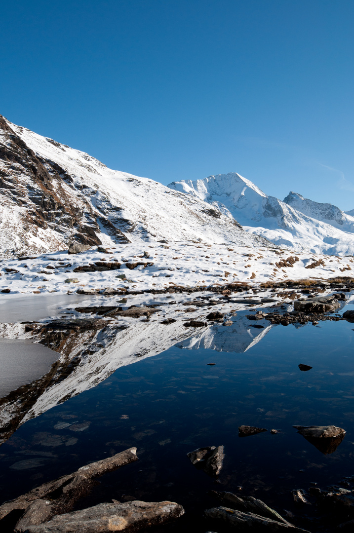 Spiegelung Kofler-See Südtirol/Ahrntal