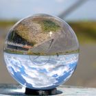 Spiegelung Kristallkugel / Lensball