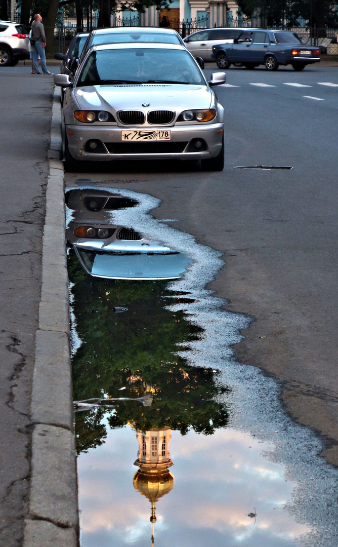 spiegelung mit bmw