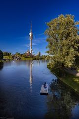 Spiegelung Olympiaturm