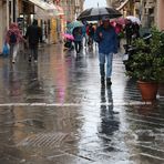 Spiegelung Regenschirm 