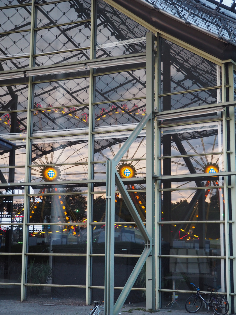 Spiegelung Riesenrad