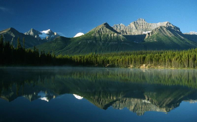 Spiegelung - Rocky Mountains