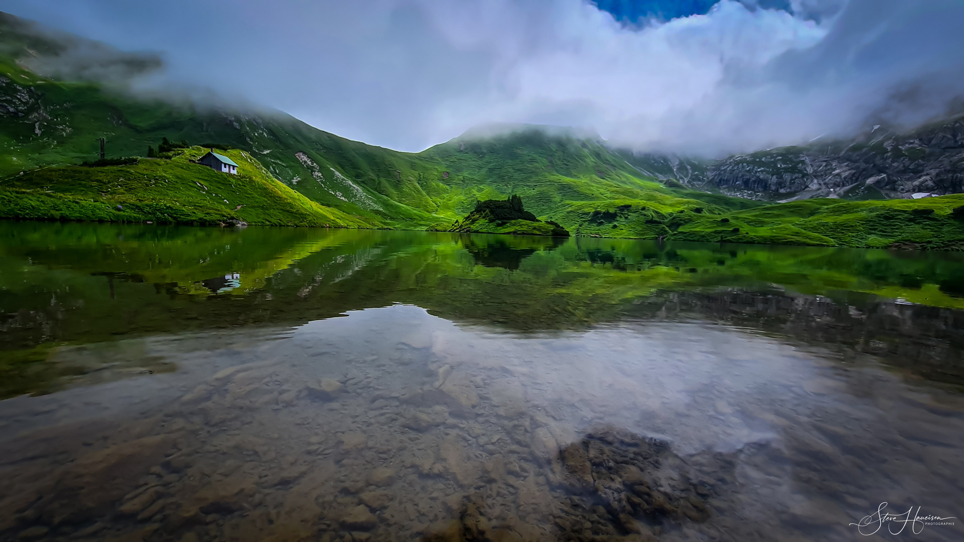 Spiegelung Schrecksee