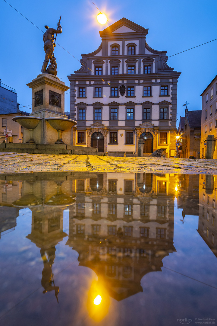 Spiegelung Stadtmetzg