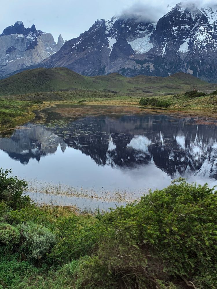 Spiegelung Torres del Paine