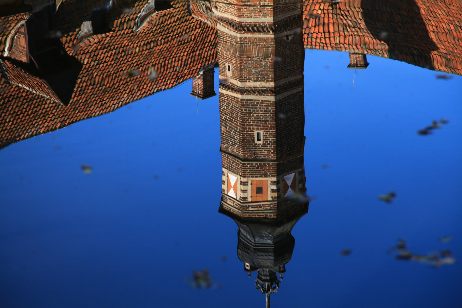 Spiegelung Wasserschloß Burg Vischering