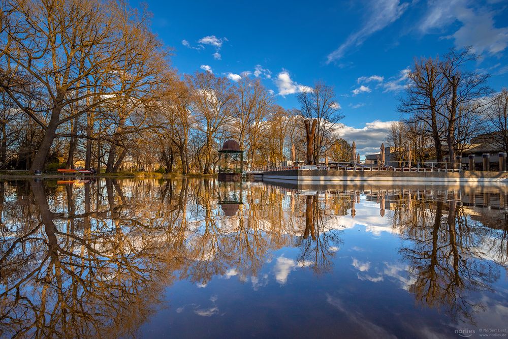 Spiegelung Wittelsbacher Park