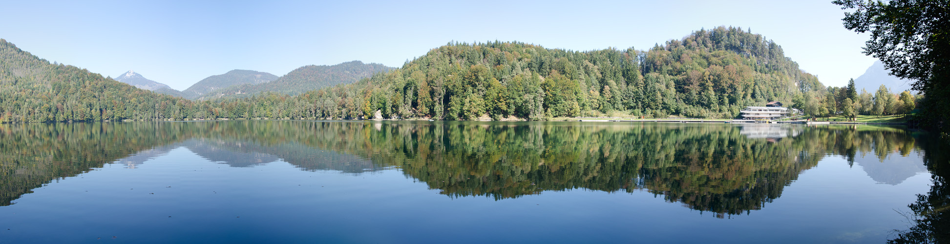 Spiegelungen am Hechtsee